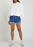 Polo Ralph Lauren Logo-embroidered Terry Shorts Blue