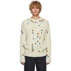 Loewe Off-White Stone Cable Sweater