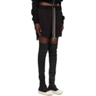 Rick Owens Black Tower Boxers Shorts