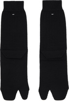 Maison Margiela Black Tabi Socks