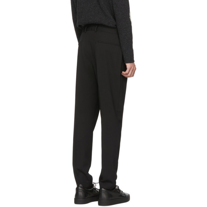 Buy Magre Black Belted Peg Pants online