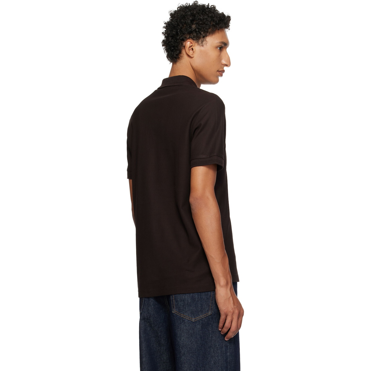 Burberry Brown Cotton Polo