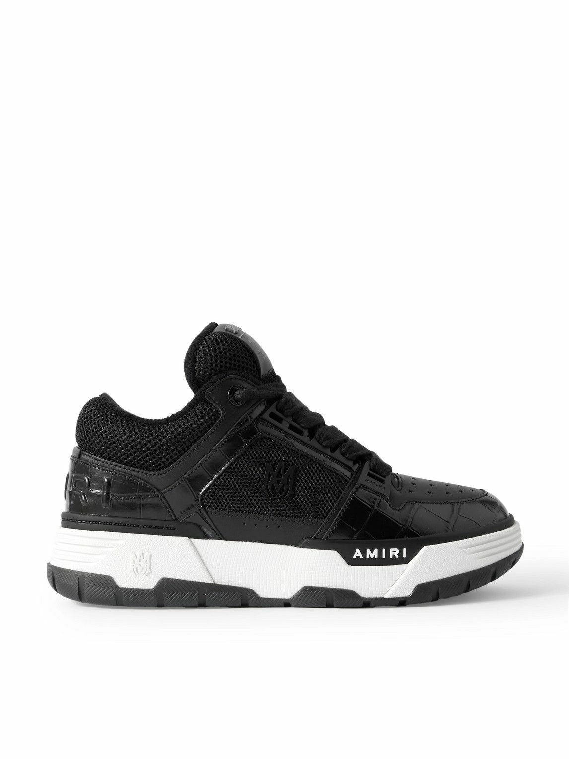 AMIRI Lvr Exclusive Skel-top Leather Sneakers Amiri