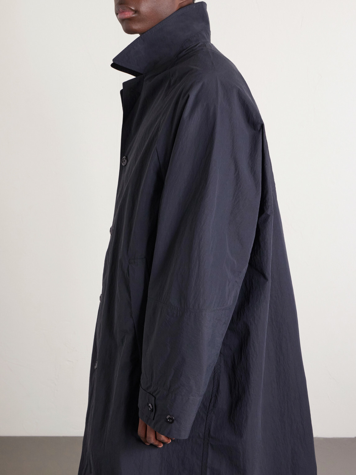 A Kind Of Guise - Serrara Mac Recycled Taffeta Coat - Black