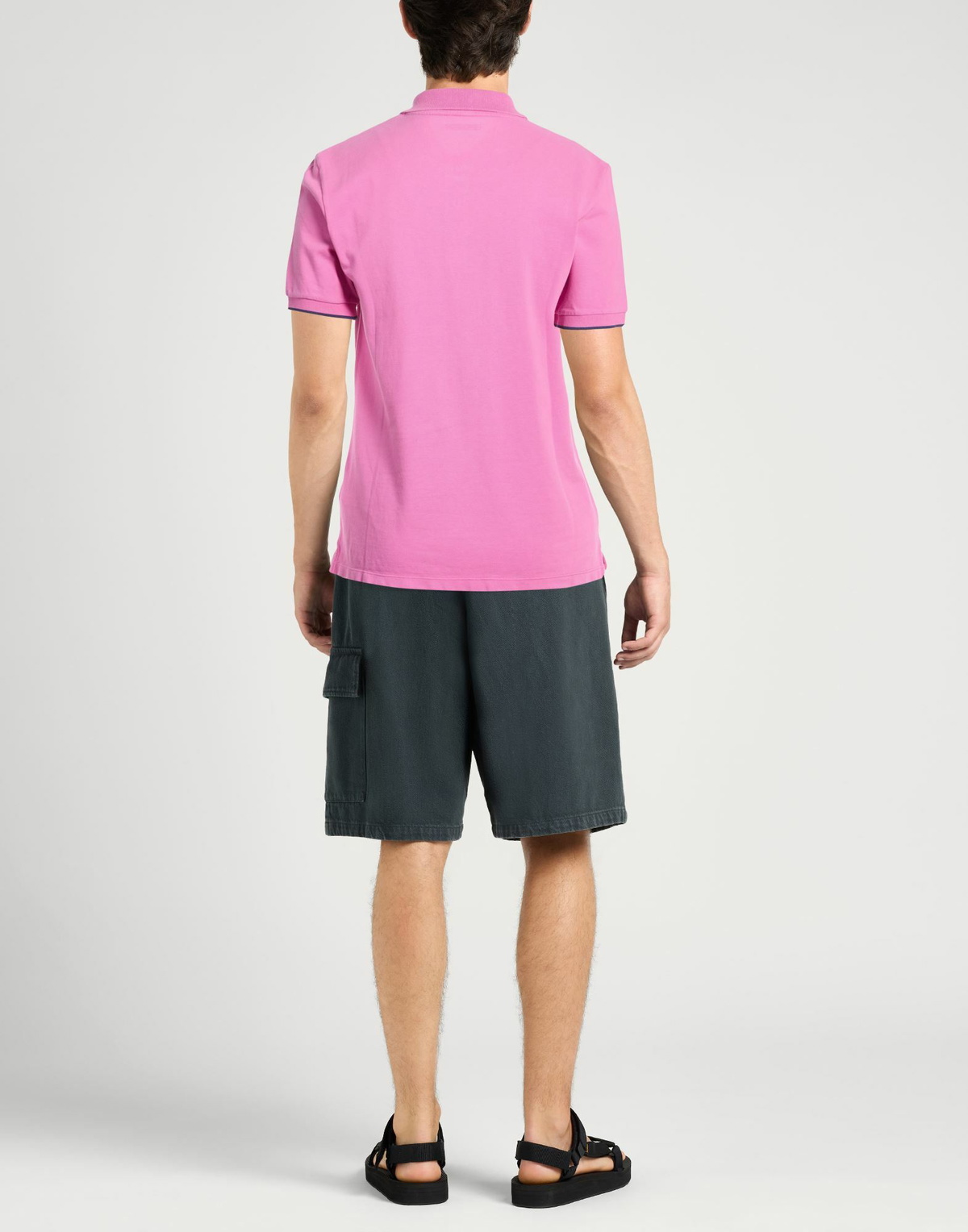 Jacob Cohёn Mens Polo shirt Mauve
