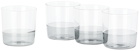 Ichendorf Milano Gray Light Water Glass Set, 4 pcs