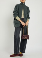 B Sides Slim Lasso Structured Barrel-leg Jeans Black