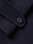 Officine Générale - Pat Double-Breasted Wool-Blend Peacoat - Blue