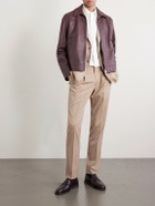 Lardini - Pawoody Full-Grain Leather Jacket - Brown