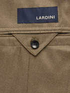 Lardini - Double-Breasted Linen Jacket - Brown