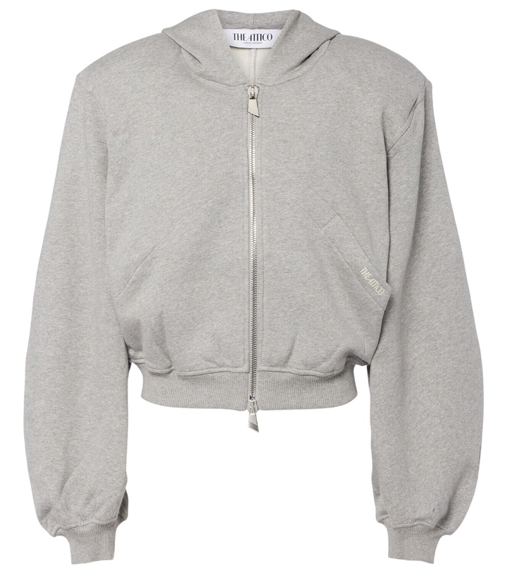 Photo: The Attico Cotton jersey hoodie