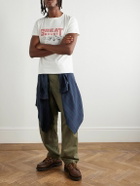Remi Relief - Printed Cotton-Jersey T-Shirt - White