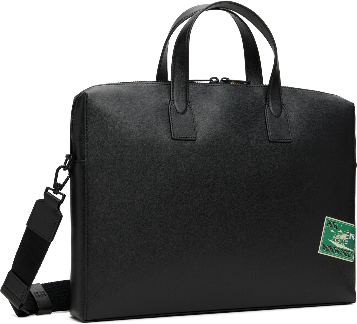 Paul Smith Black Folio Briefcase