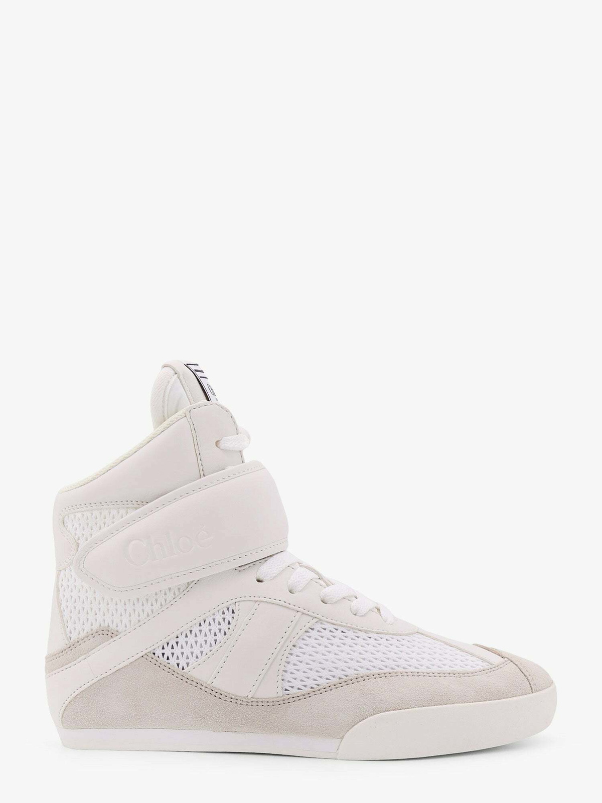 Chloe' White Kick Womens Sneaker