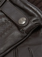 Dents - Henley Touchscreen Leather Gloves - Brown