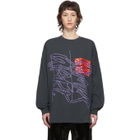 Some Ware Grey New Logo New Body Long Sleeve T-Shirt
