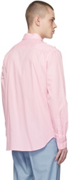 VIKTOR & ROLF MISTER MISTER Pink Wavy Ruffle Shirt