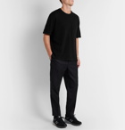 NN07 - Alfred Oversized Bouclé T-Shirt - Black