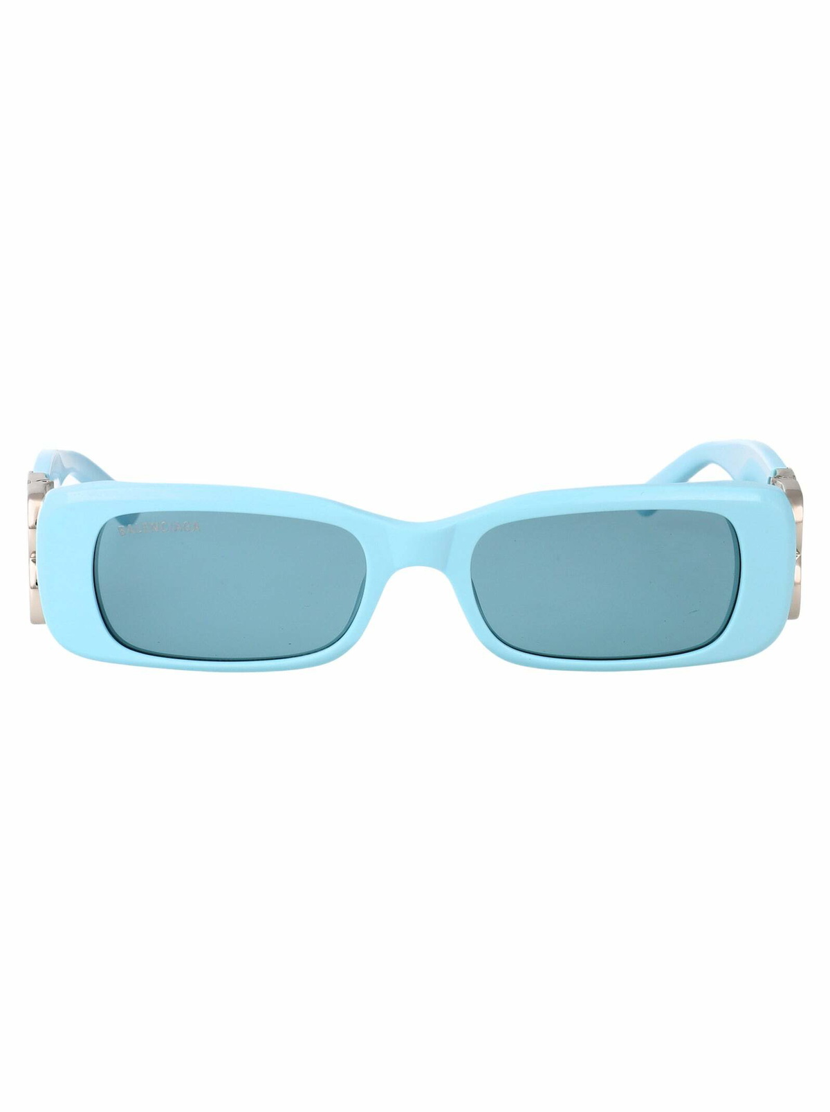 サングラス Balenciaga Light Blue Acetate Turbo Rectangle Sunglasses Balenciaga Light Blue Acetate Turbo Rectangle Sunglasses