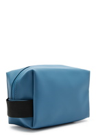 Rains Small Rubberised Wash bag - Blue - One Size