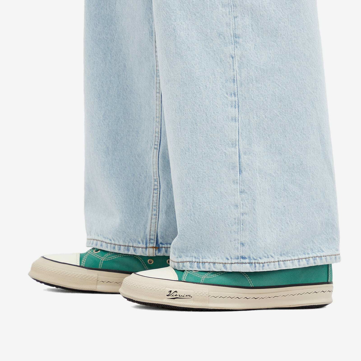 Visvim Women's Skagway L.T. Lo in Light Green