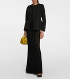 Dries Van Noten - Crochet cotton maxi skirt