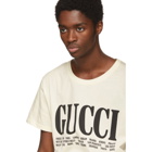 Gucci Off-White Gucci Cities T-Shirt