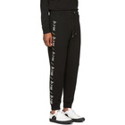 McQ Alexander McQueen Black Dart Sweatpants