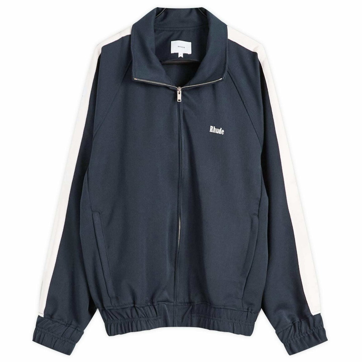 Photo: Rhude Men's Hamptons Traxedo Track Jacket in Navy