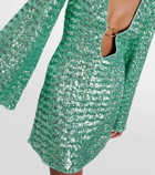 Oséree Sequined beach dress