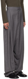 AARON ESH SSENSE Exclusive Gray Cord Trousers