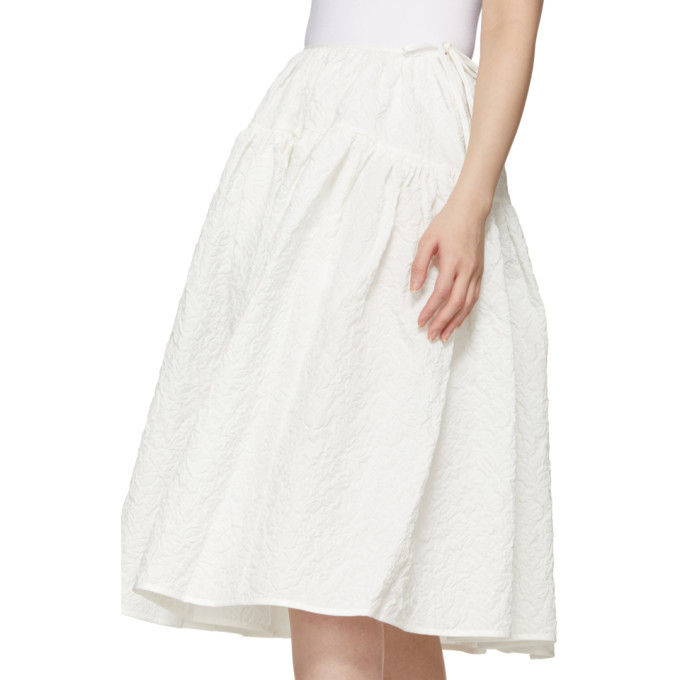 Cecilie Bahnsenrosie Quilted Cotton Skirt