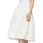 Cecilie Bahnsen White Rosie Skirt