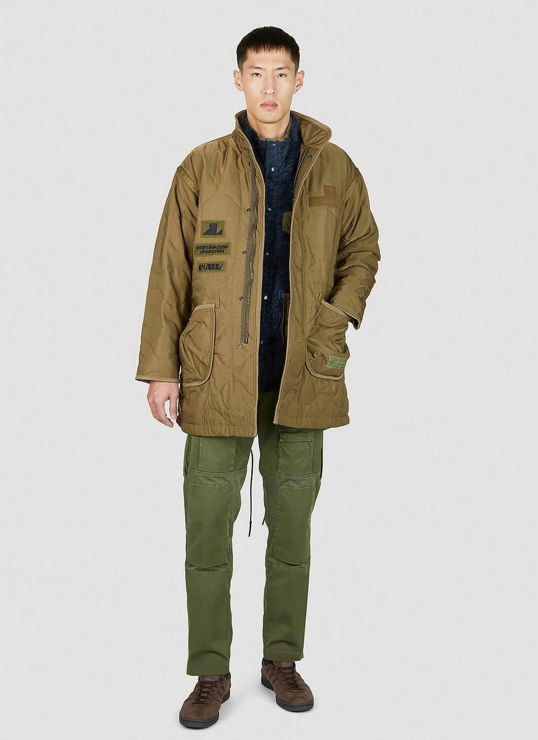 Liberaiders Quilted Patch Coat