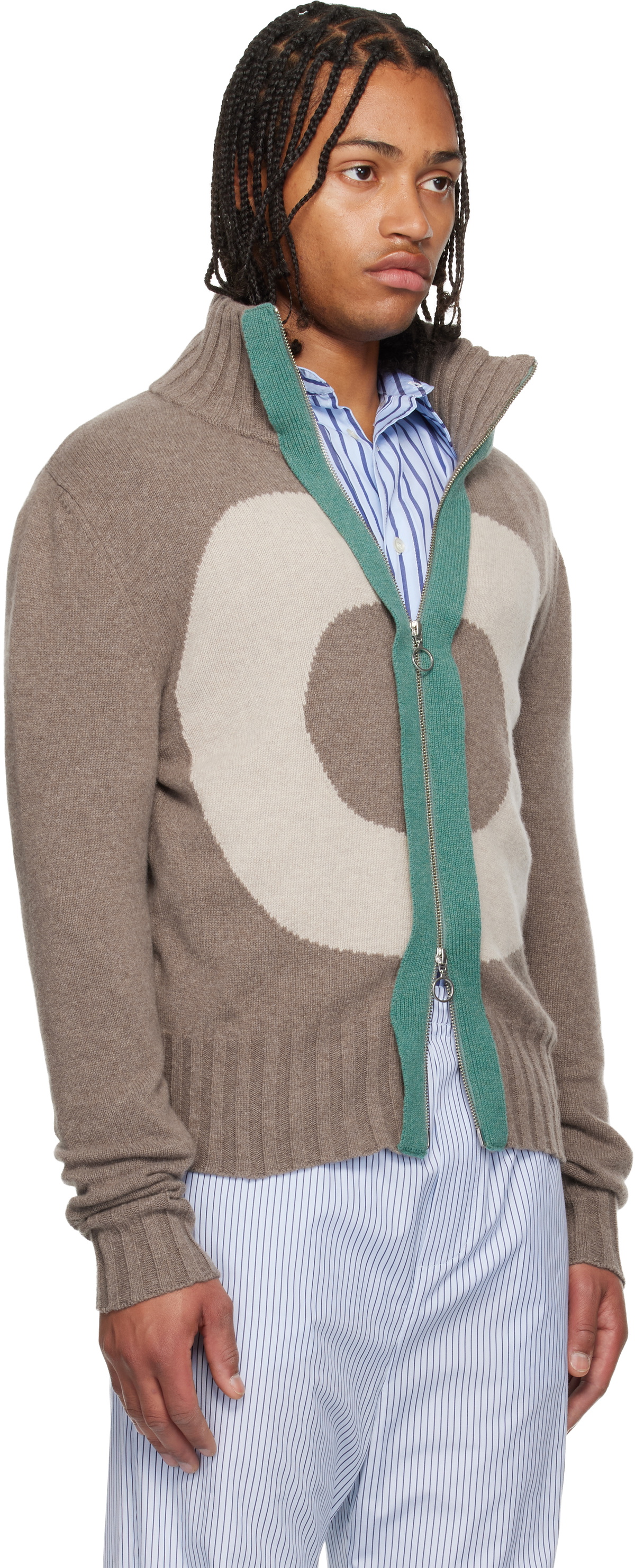 Edward Cuming Brown Vortex Window Jacket
