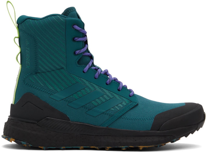 Photo: adidas Originals Green Parley Edition Terrex Free Hiker XPL Sneakers