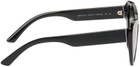 Prada Eyewear Black Cat-Eye Sunglasses