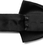 Lanvin - Pre-Tied Silk Bow Tie - Black