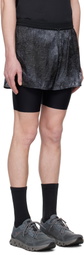 OVER OVER Gray Two Layer Shorts