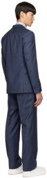 Neil Barrett Navy Wool Suit