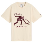 Adidas X Brain Dead T-Shirt in Wonder White