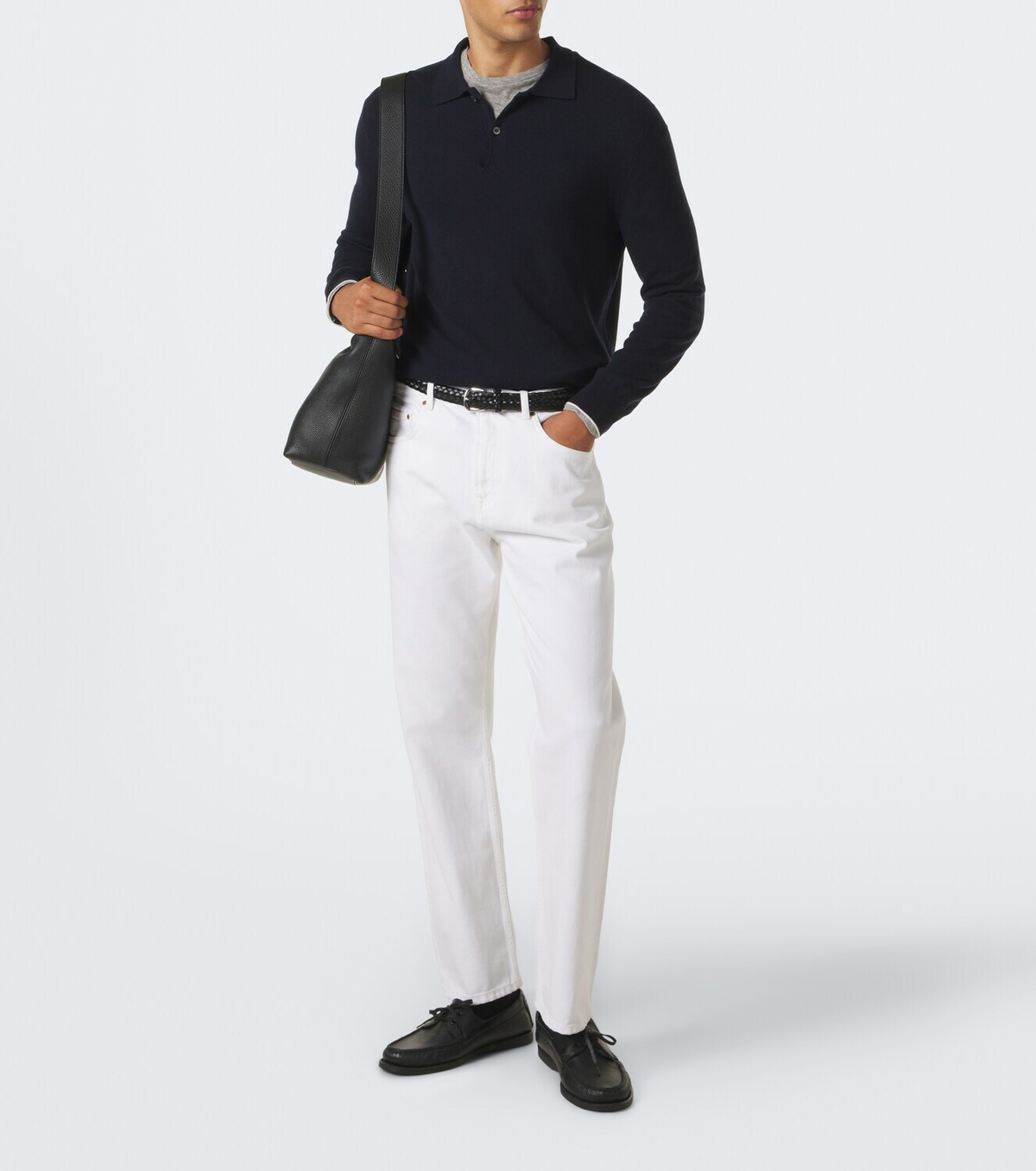 Arch4 Mr Swansea cashmere polo sweater