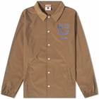 ICECREAM Men's Broadcast Coach Jacket in Brown