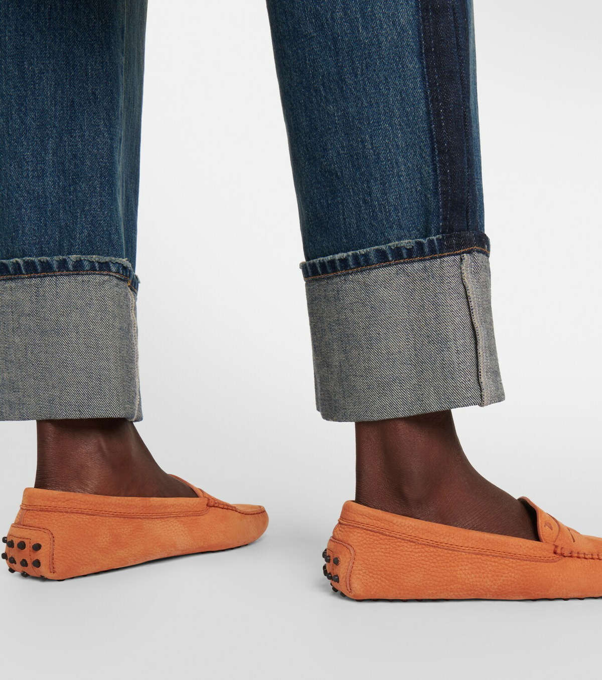 Tod's Gommino leather moccasins
