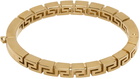 Versace Gold Greca Bangle Bracelet