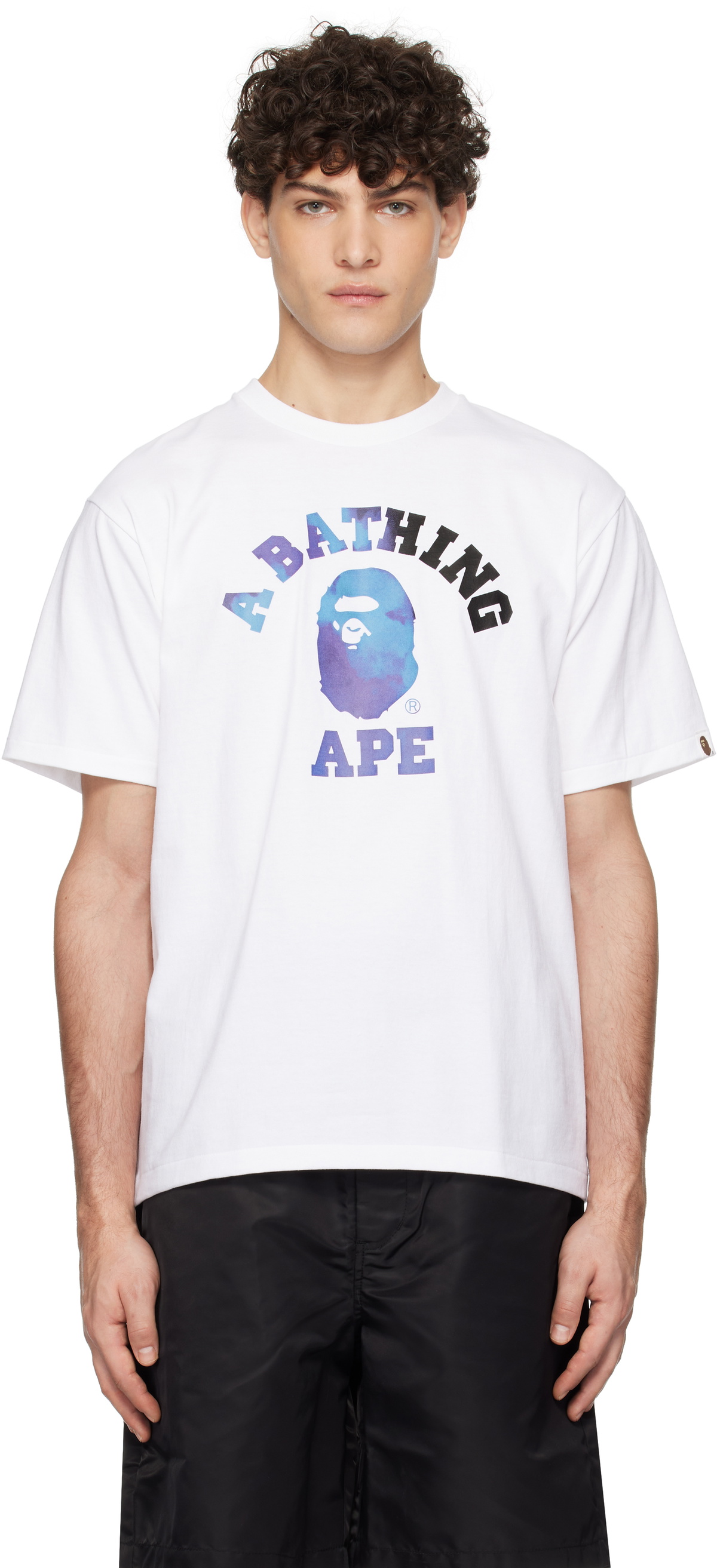 【関送無料】 A Bathing Ape Tie-Dye College Tシャツ A BATHING APE® Tie Dye College Tee | Bape official website