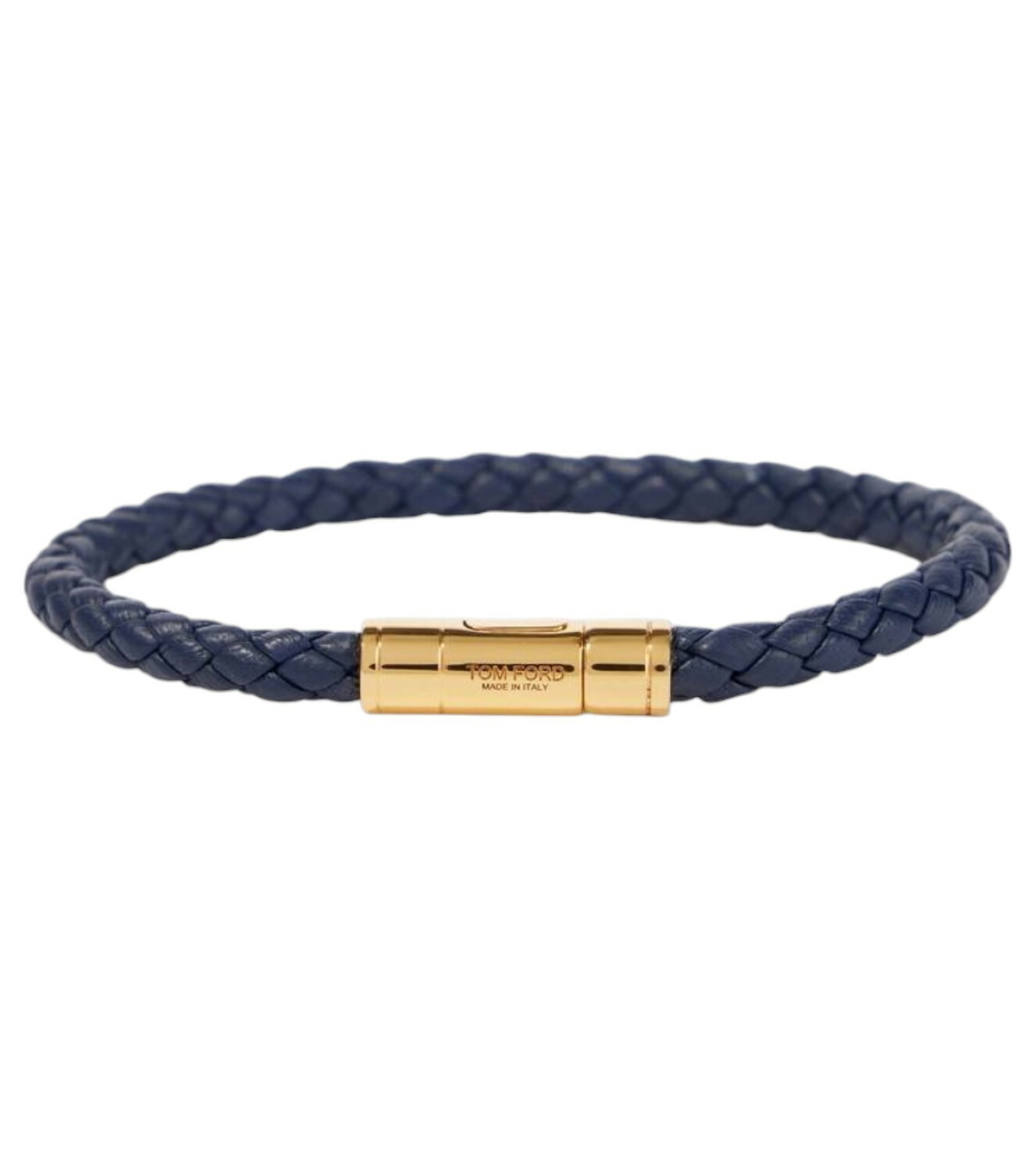 【送料&関税込】Tom Ford Logo Plaque Braided Bracelet Tom Ford Logo braided leather bracelet TOM FORD