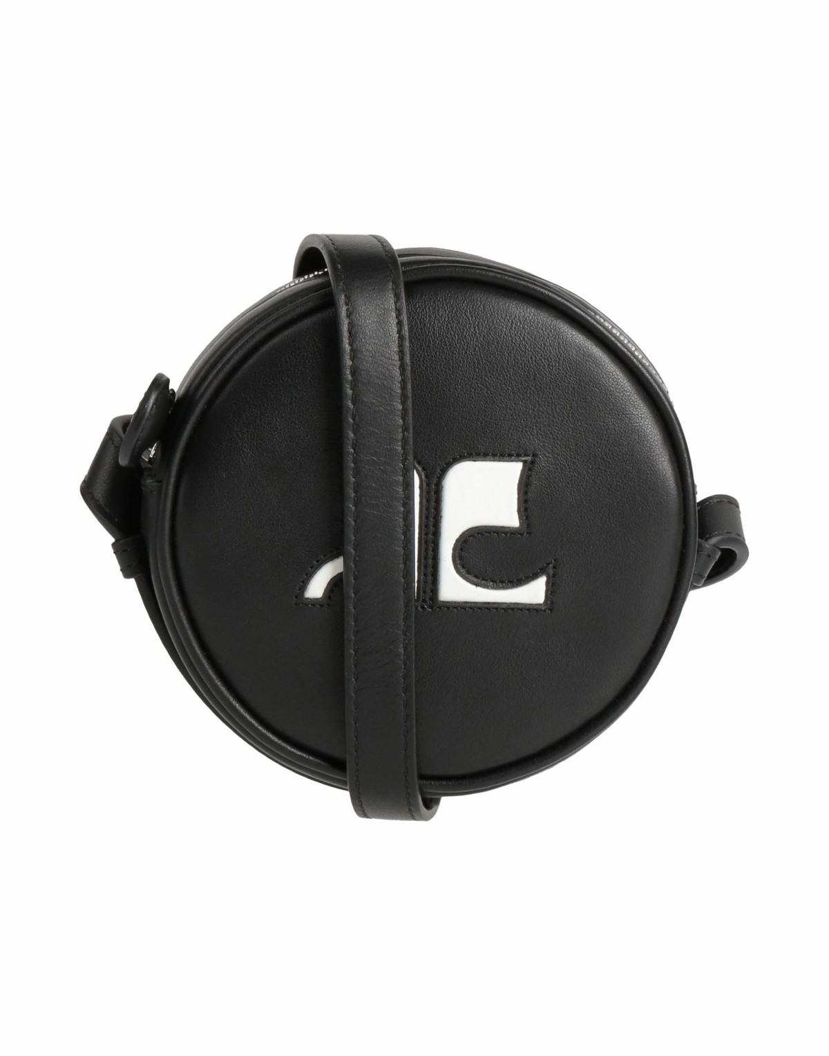 Courrèges Womens Cross-body bag in Black