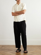 Portuguese Flannel - Camp-Collar TENCEL™ Lyocell Shirt - Neutrals