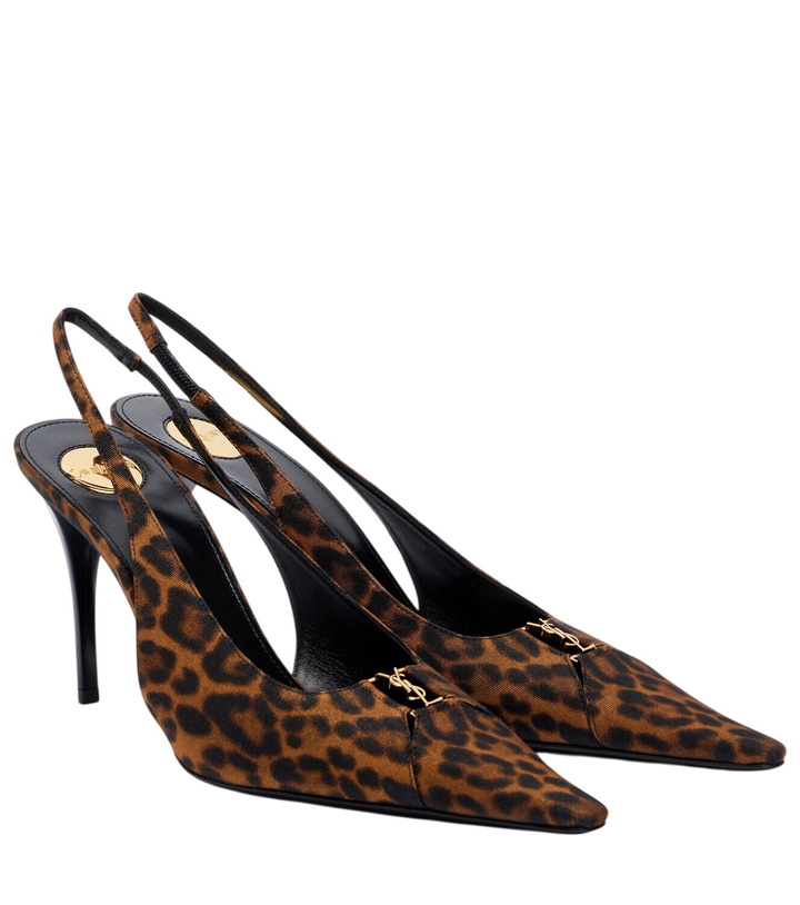 Photo: Saint Laurent Babylone Breteuil slingback pumps